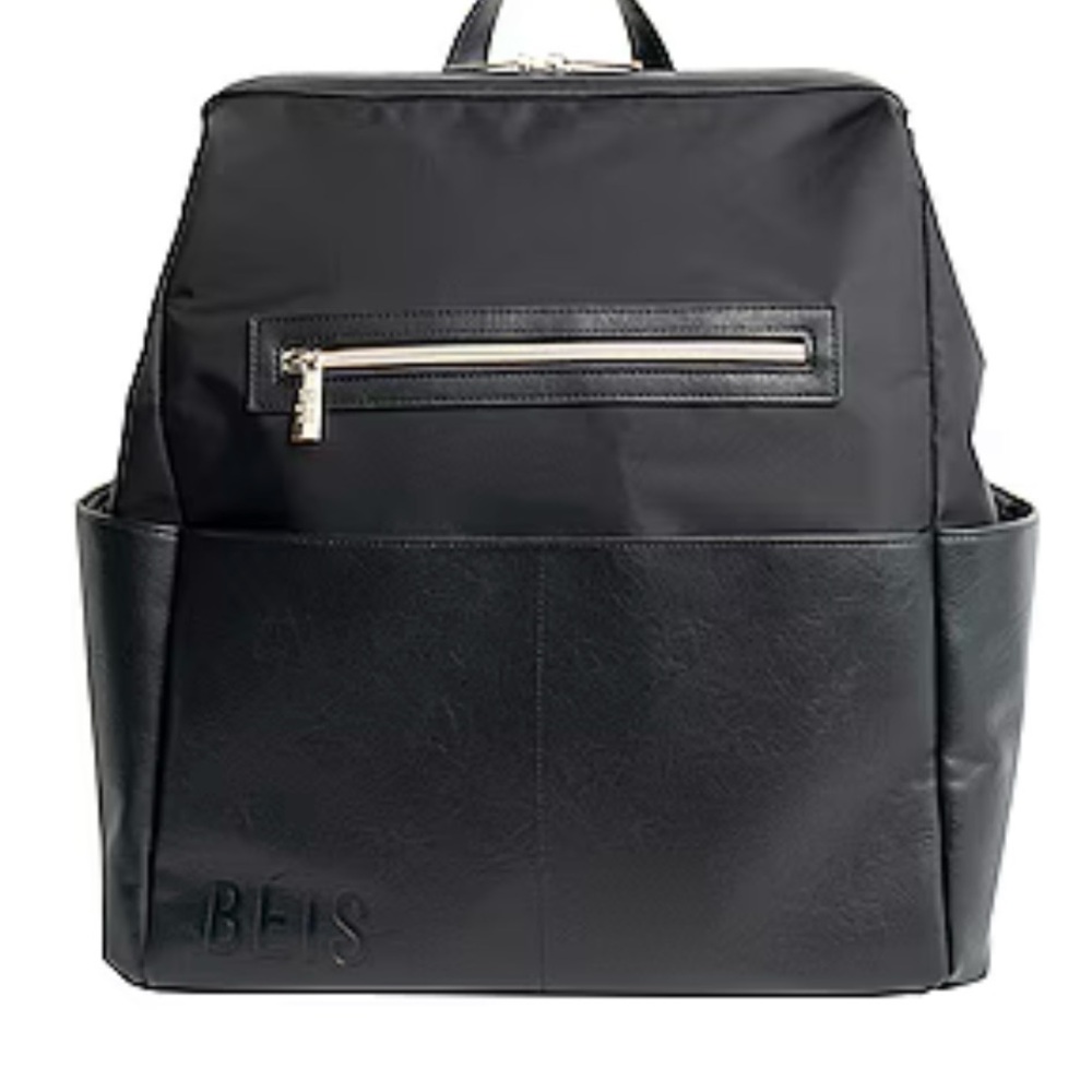 BEIS Black Diaper Backpack